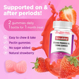 GREABBY ingredientes clave: onagra, cohosh negro y vitamina B6 visibles