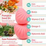 GREABBY gota de aceite de semilla de calabaza destacando pureza y nutrientes