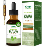 green Herb Vibe vista frontal del frasco mostrando presentación y marca, transmite confianza