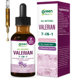 green Herb Vibe botella frontal 2oz mostrando diseño y uso práctico