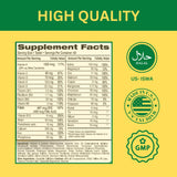 Green Field Nutritions persona tomando tableta con vaso integrable a rutina diaria