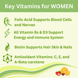 Green Field Nutritions etiqueta nutricional legible con lista de vitaminas y minerales