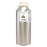 GreenHealth botella frontal de aceite de árbol de té, presentación a granel y ahorro