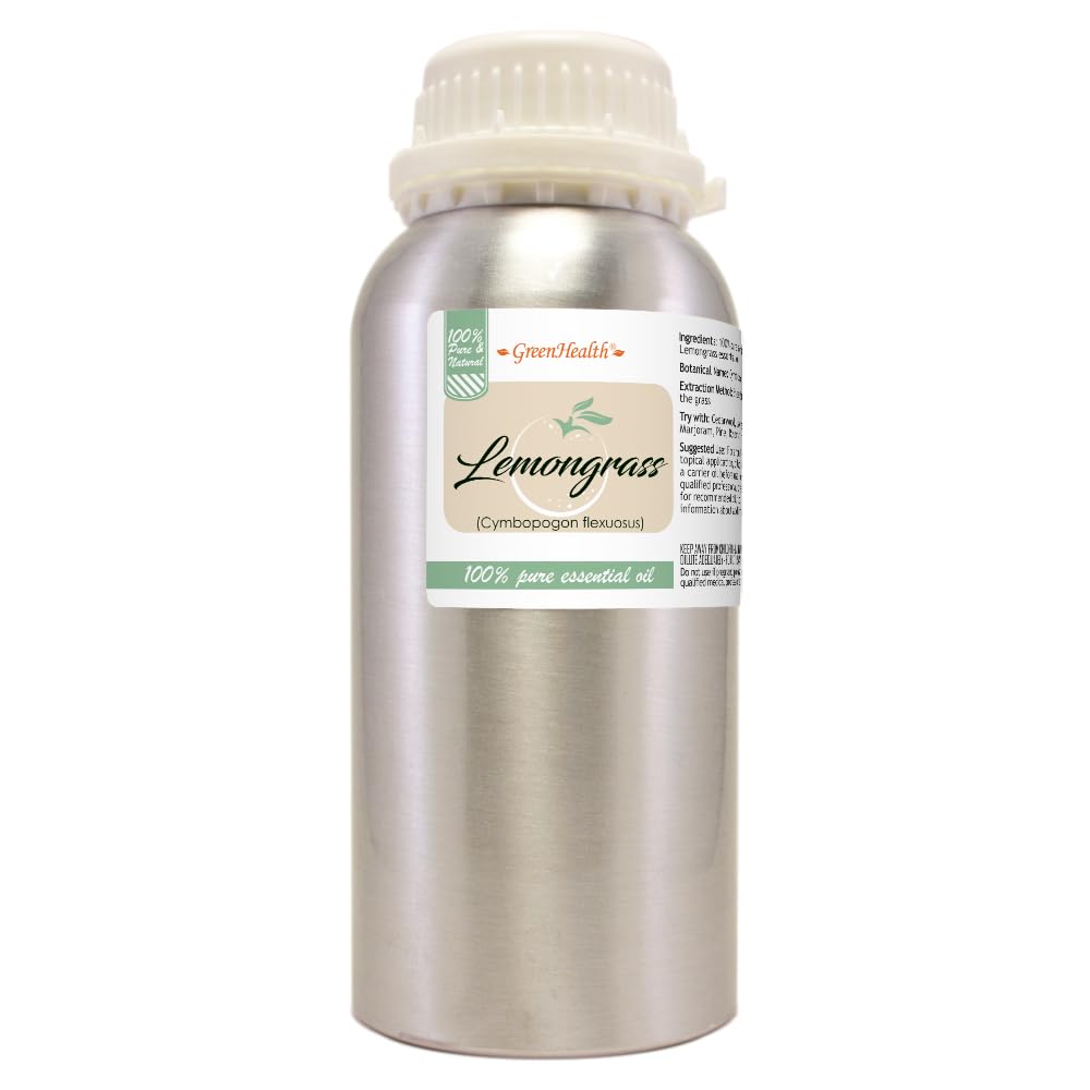 GreenHealth botella frontal de 16 fl oz que protege aroma y durabilidad