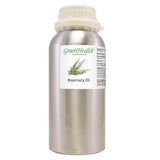 GreenHealth botella de aluminio frente mostrando capacidad y protección