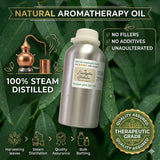 GreenHealth textura del aceite de eucalipto puro mostrando claridad y color
