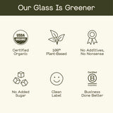 GREENHOUSE JUICE CO. shot en mano listo para consumo rápido y conveniente