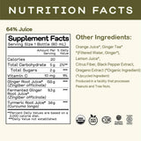 Greenhouse Juice etiqueta con ingredientes orgánicos y claridad de origen