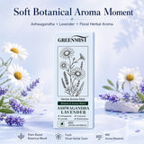 GREENMIST en escena de rutina nocturna ofreciendo aroma relajante