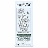 GREENMIST stick azul frontal mostrando diseño portátil y práctico