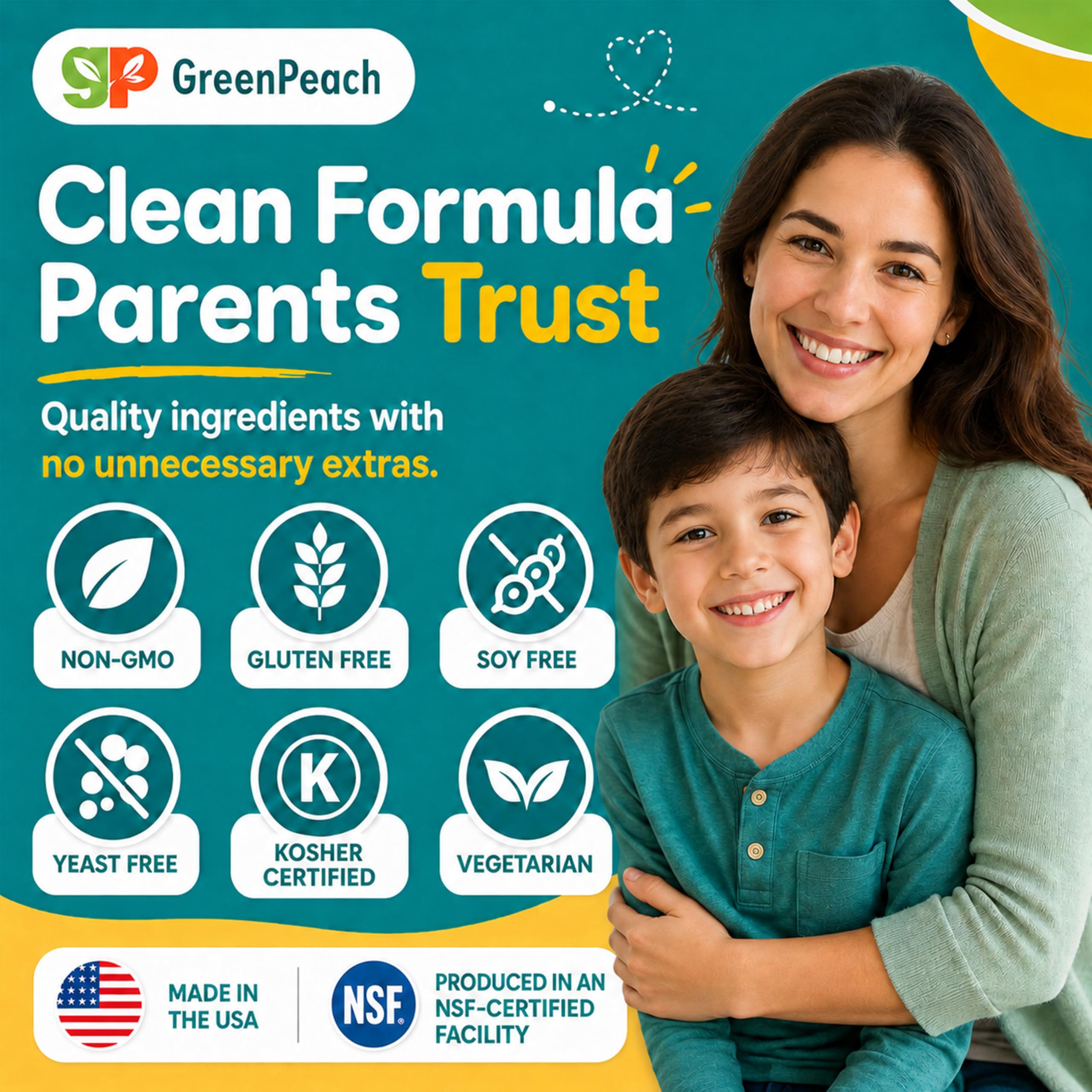 GreenPeach gotas en primer plano mostrando textura líquida suave