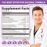 GREENPEOPLE etiqueta nutricional clara con vitaminas y dosis