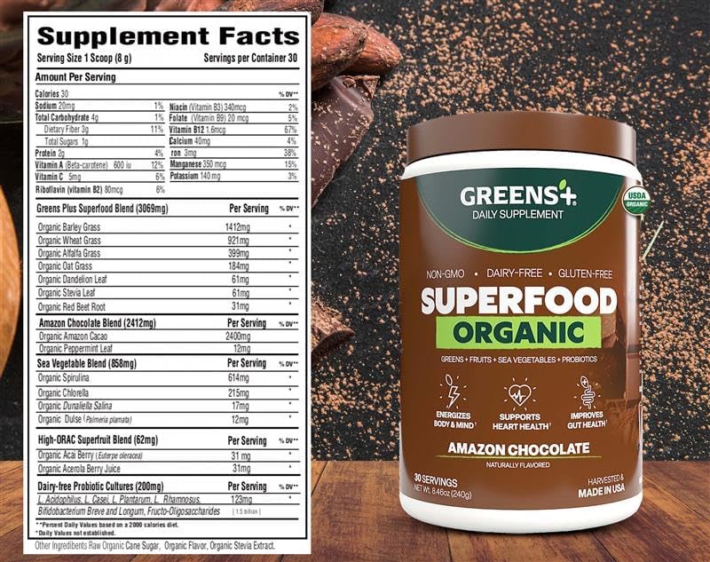 Greens+ uso en cocina smoothie saludable mejora ingesta de verduras diaria