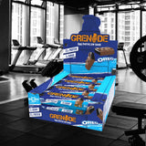 Grenade detalle del nougat proteico con trozos OREO y textura apetitosa