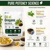 GREVIP etiqueta de ingredientes clara con carvacrol y thymoquinone