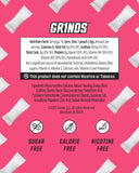 GRINDS pouch junto a equipo de gimnasio ideal como pre-entrenamiento