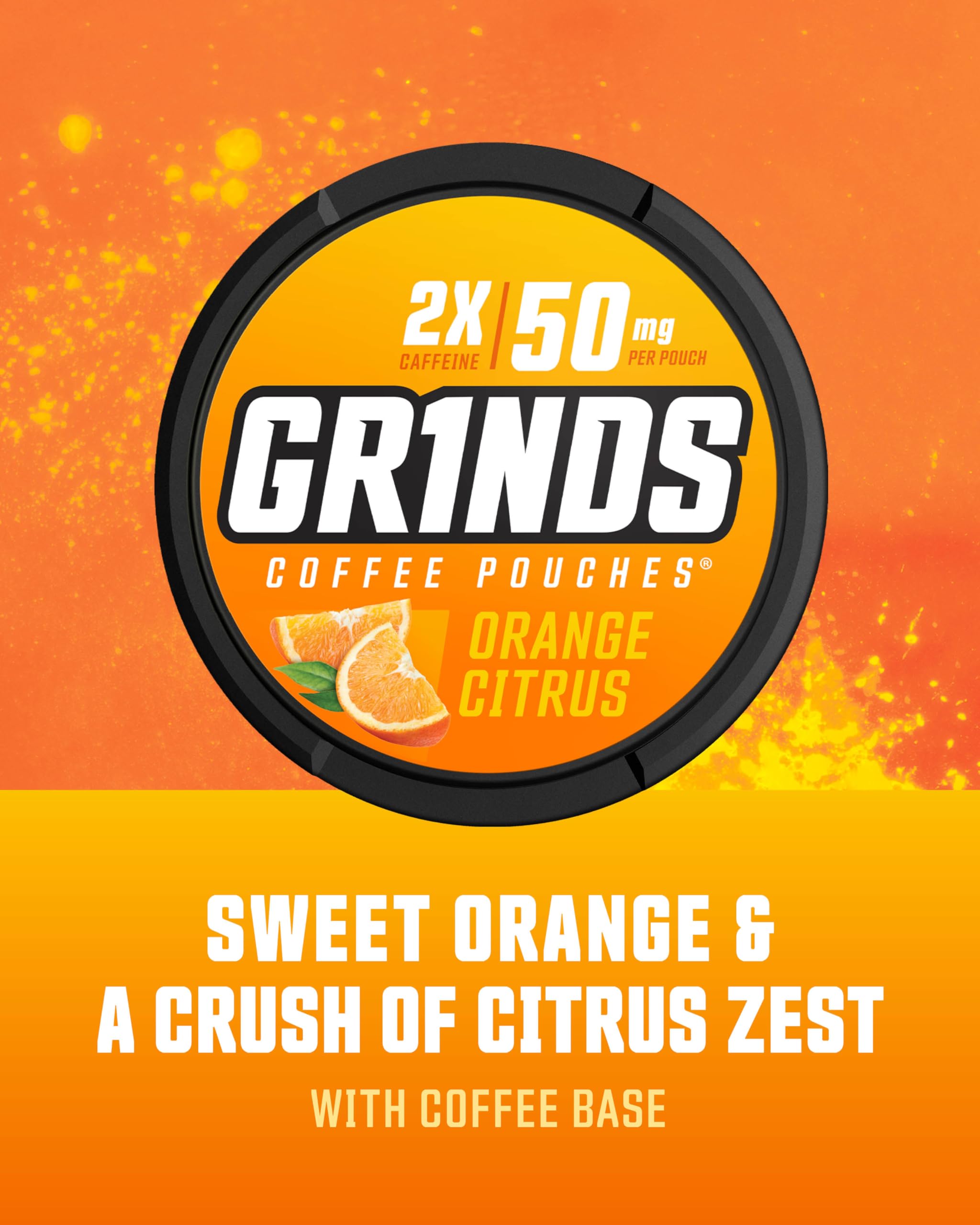 GRINDS pouch textura seca detalle que garantiza menos desorden