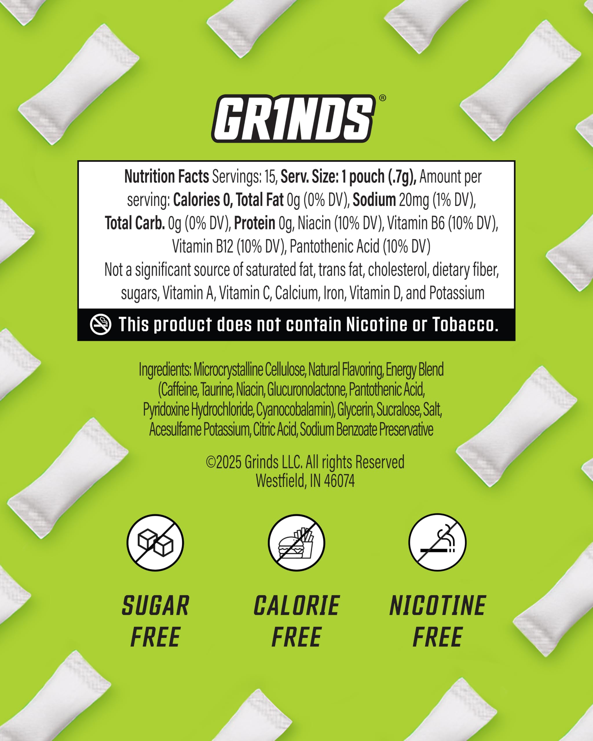GRINDS seis latas apiladas para reserva y uso prolongado