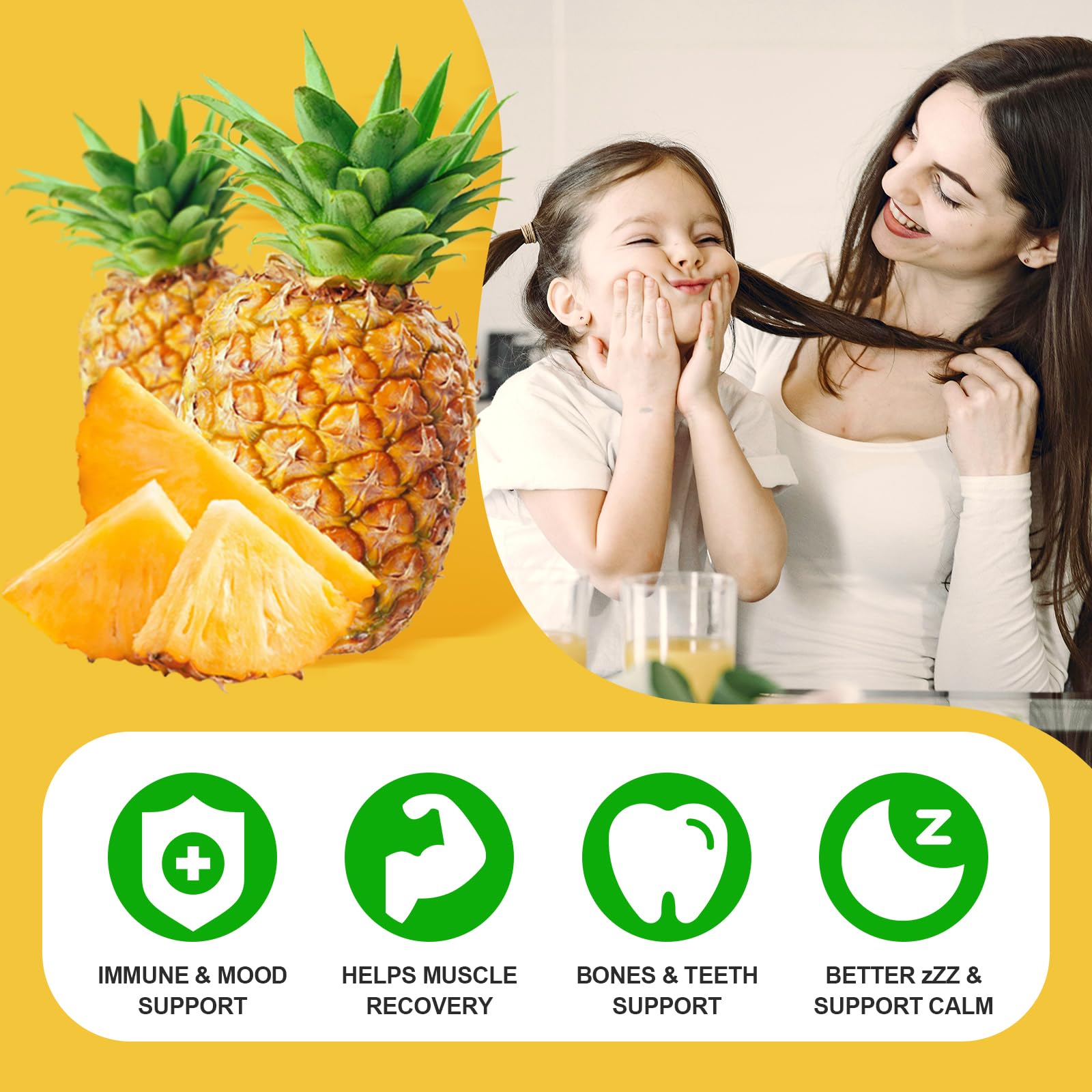 GrnLife etiqueta de ingredientes mostrando dosis y control de calidad