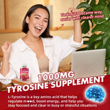 GrnLife frasco abierto con 60 gomitas, claridad de cantidad y dosis