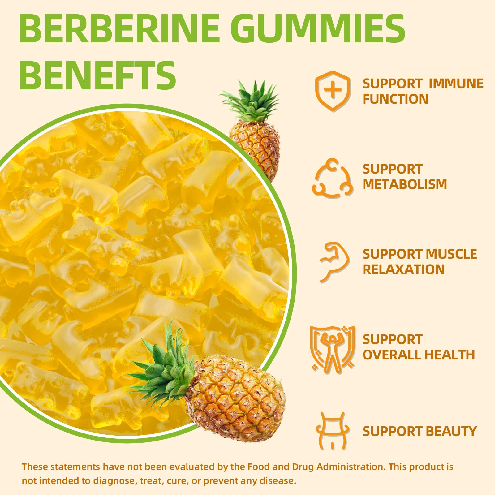 Etiqueta nutricional GrnLife Berberine con información de dosis clara