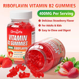 GrnLife gomitas junto a fresas señalando sabor natural a fresa