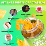 Porción de gomitas GrnLife en plato, visualiza la cantidad diaria y atractivo del producto