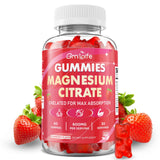 GrnLife gomitas magnesio vista frontal, presentación clara y beneficios prácticos