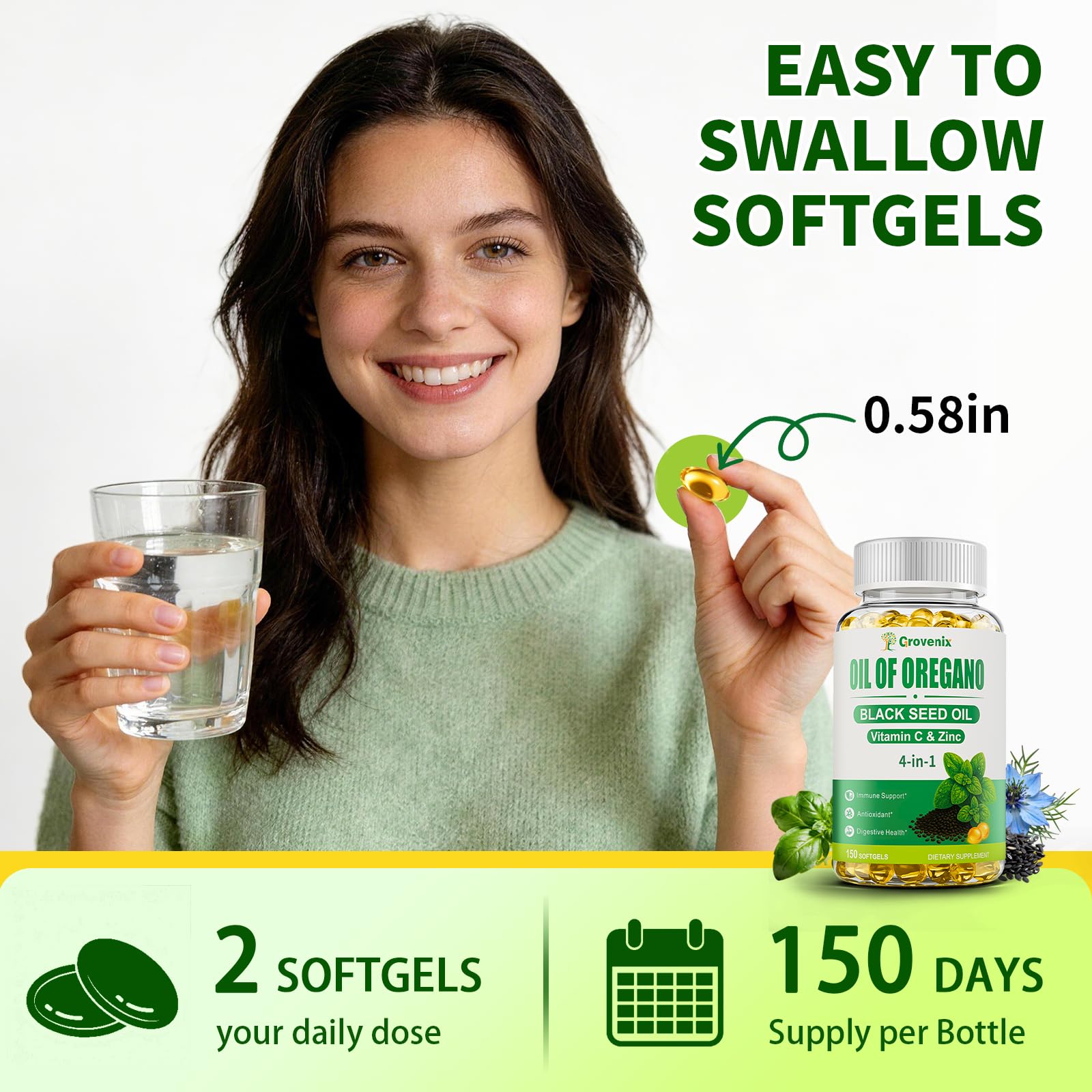 Grovenix ingredientes orgánicos visibles que transmiten pureza y control de calidad