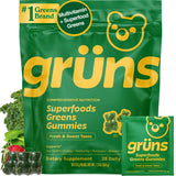 Grüns vista frontal del empaque mostrando multivitamínico práctico
