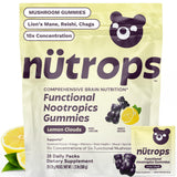Grüns envase frontal mostrando 28 gomitas y beneficio conveniencia