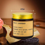 GTTFAE conjunto de seis velas listo para regalar luminosidad