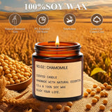 GTTFAE vela encendida creando ambiente relajante y aromático