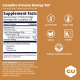 GU Energy sobre en mano durante carrera ilustra uso rápido y práctico