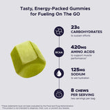 GU Energy gomitas en mano fácil consumo rápido durante ejercicio