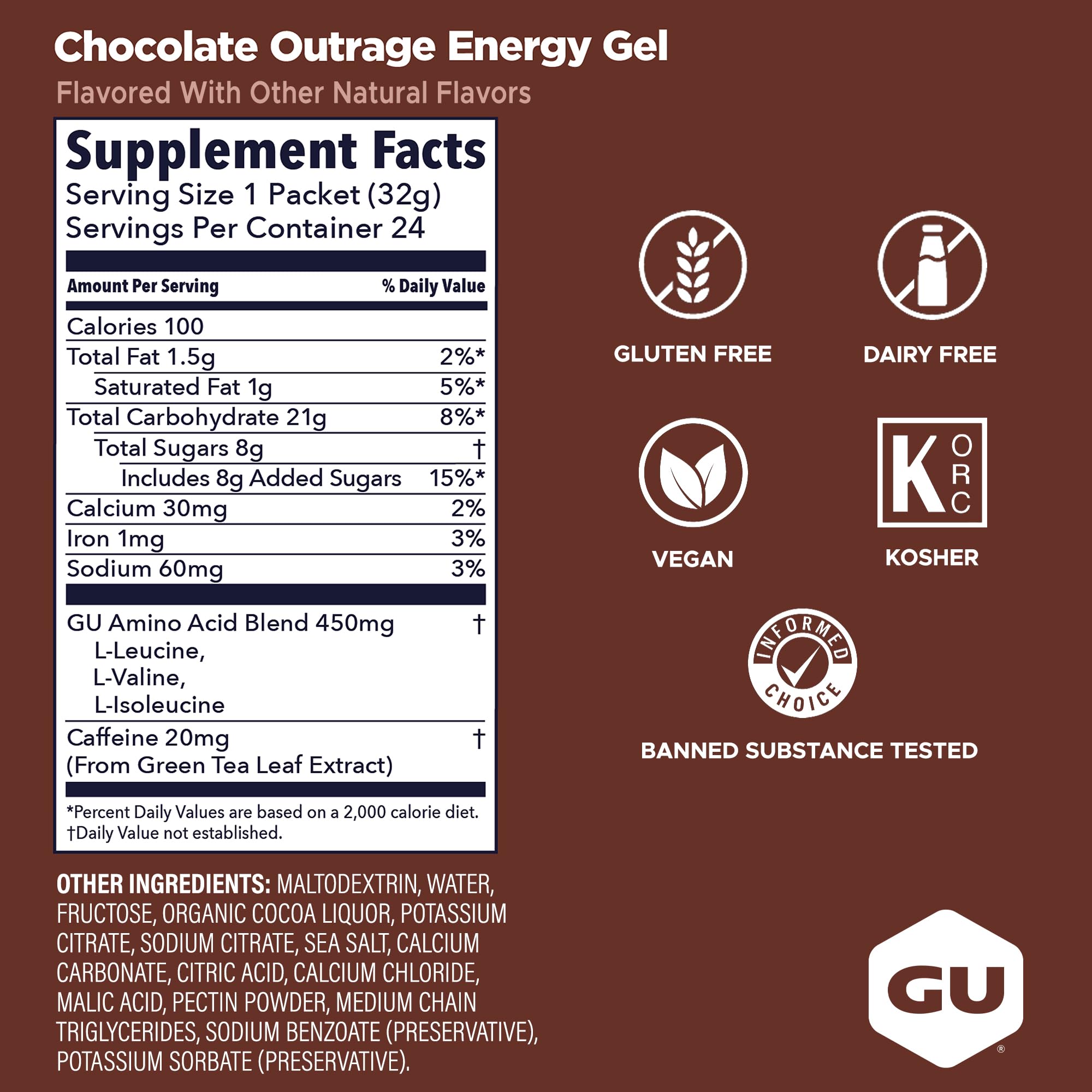 GU Energy textura del gel en primer plano, fácil de ingerir y digerir