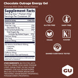 GU Energy textura del gel en primer plano, fácil de ingerir y digerir
