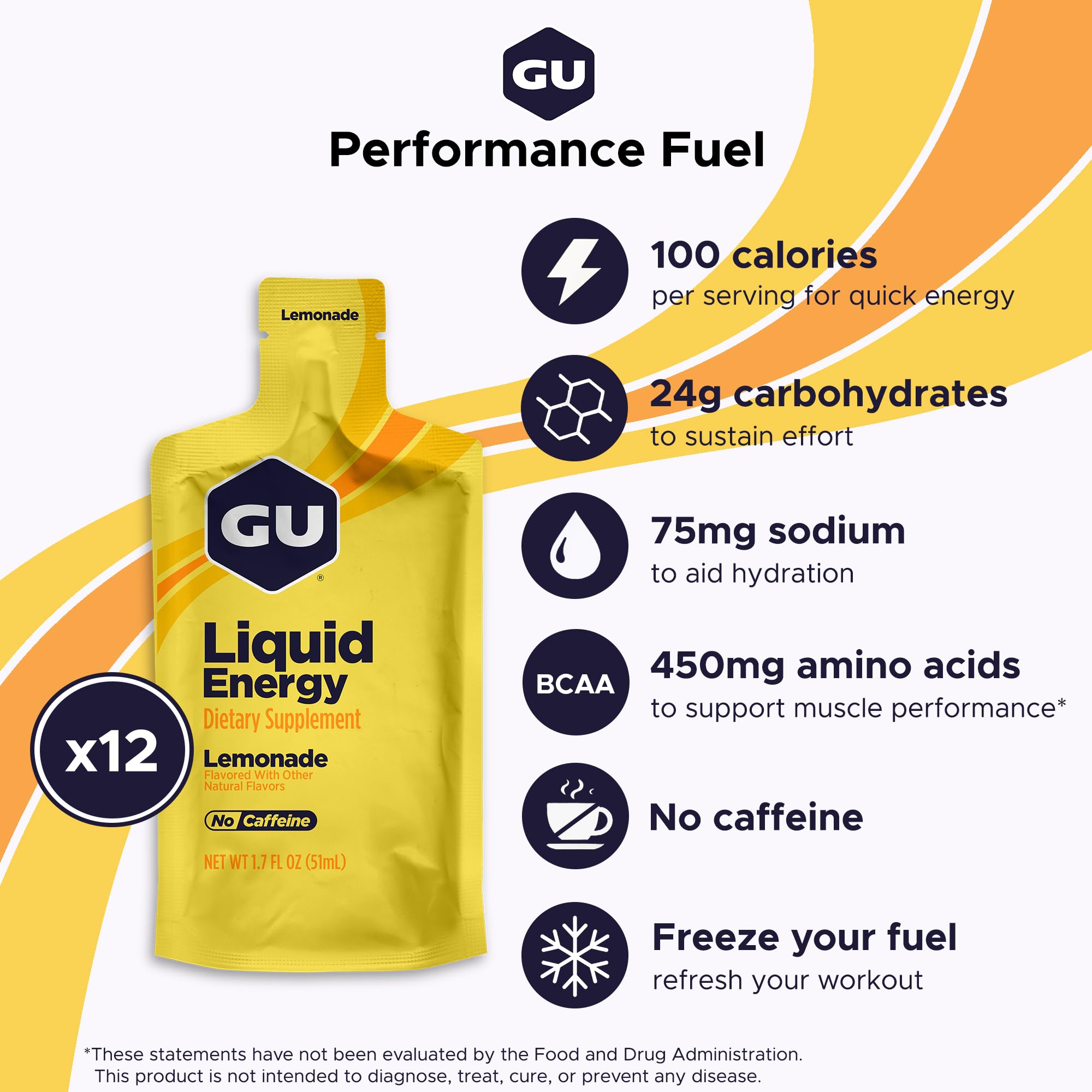 GU Energy textura líquida en primer plano mostrando fácil absorción