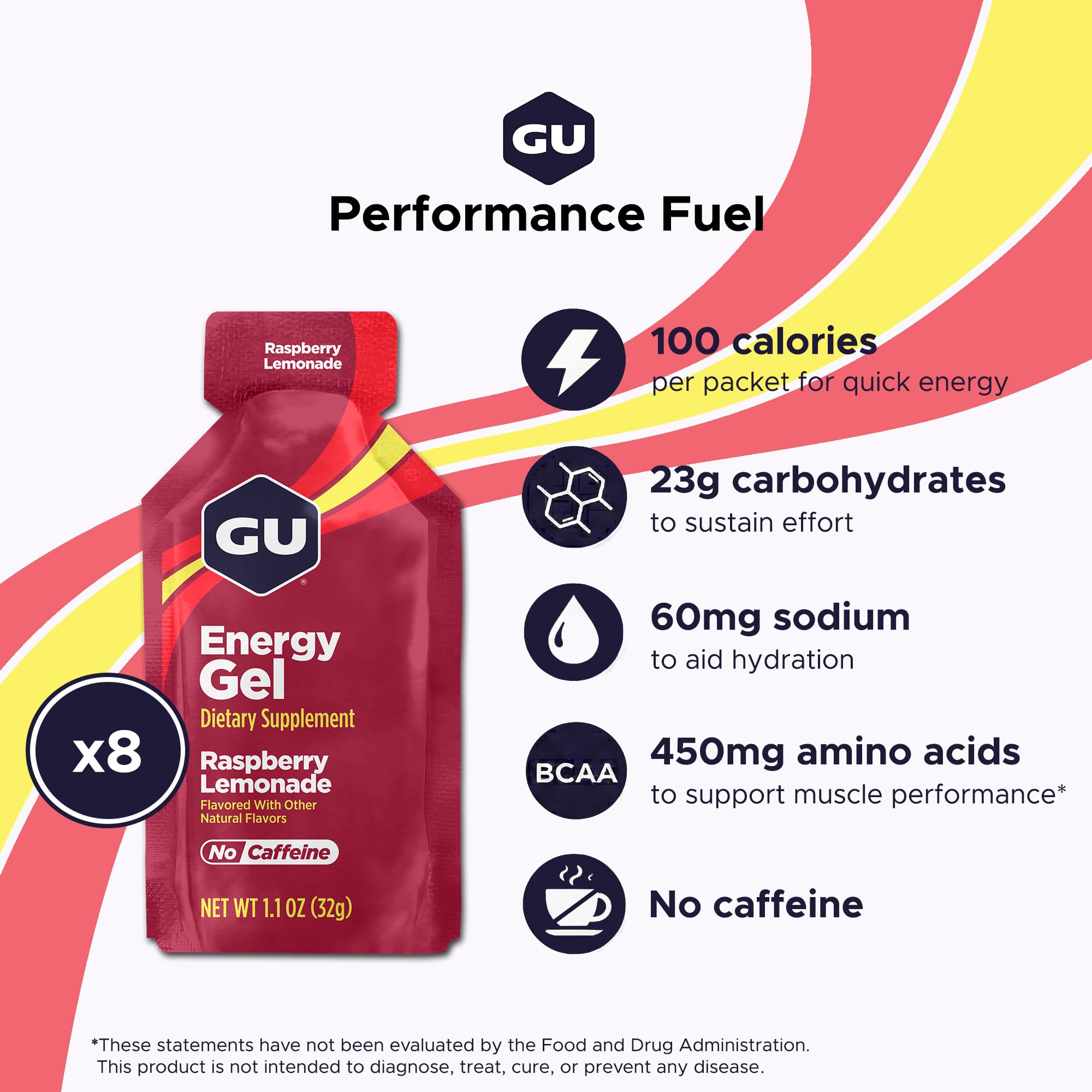 GU Energy textura del gel en primer plano, muestra consistencia fácil de ingerir