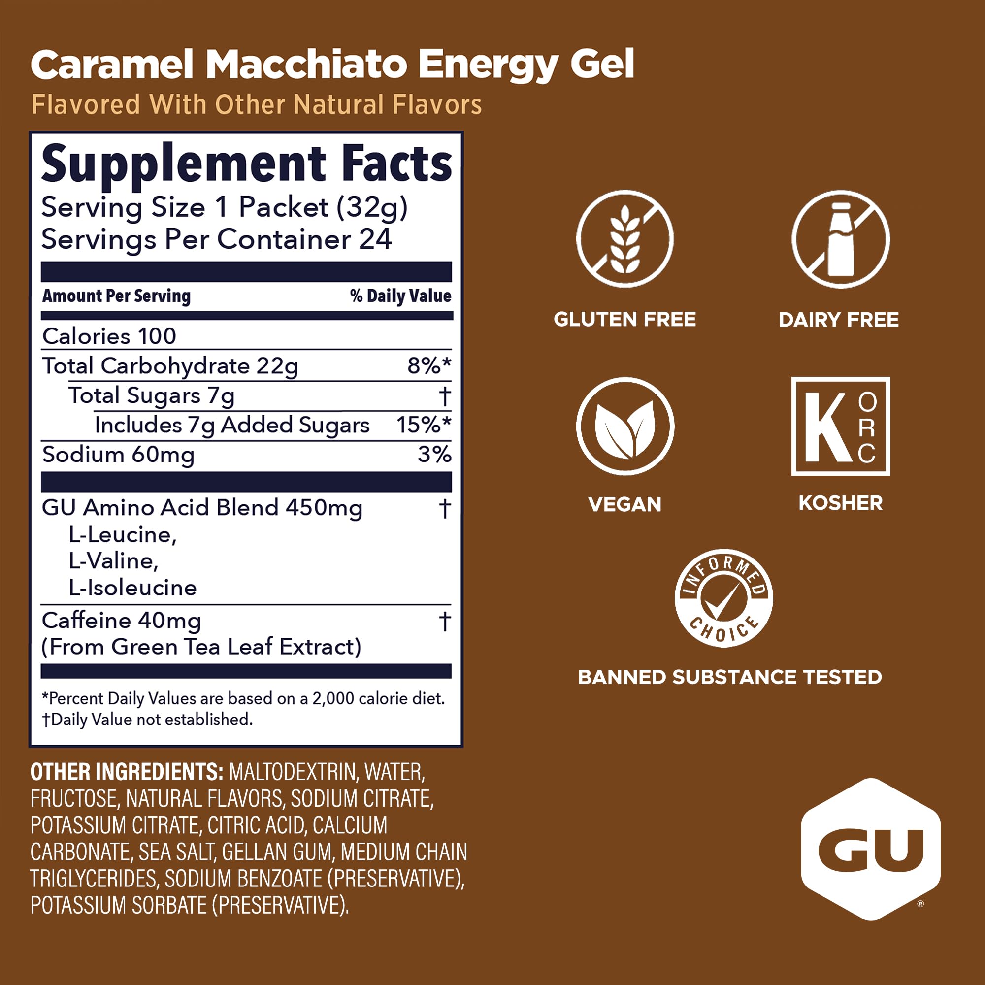 GU Energy sobre abierto vertiendo gel para recarga rápida durante ejercicio