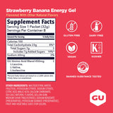 GU Energy sobre en mano para comparar tamaño y portabilidad en entrenamiento