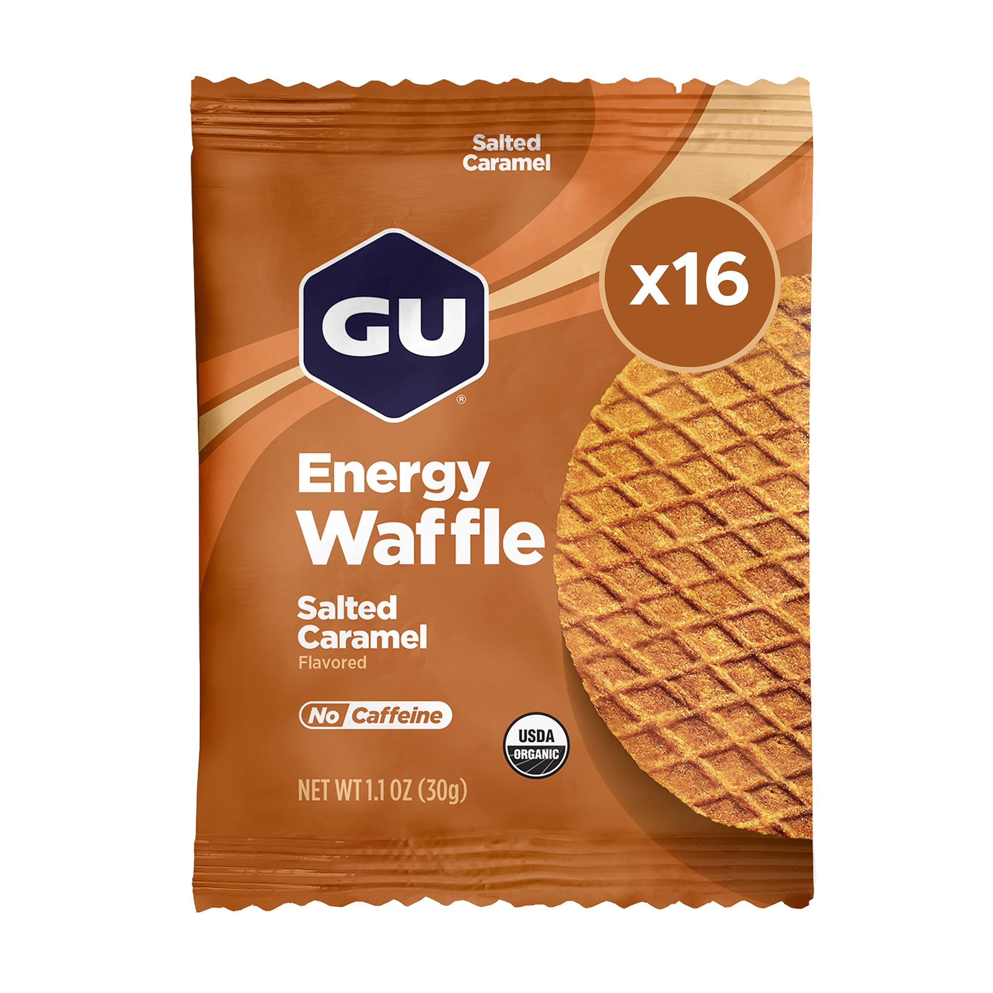 GU Energy embalaje frontal mostrando la caja y conveniencia para llevar
