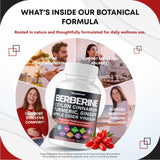 Gudomet etiqueta de ingredientes destacando la lista botánica
