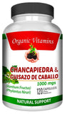 guizazo plus envase frontal mostrando 120 cápsulas y beneficios generales