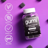 Etiqueta Gumi mostrando ingredientes y dosis recomendada claramente