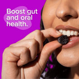 Contenido abierto con gomitas Gumi visibles, fácil consumo diario