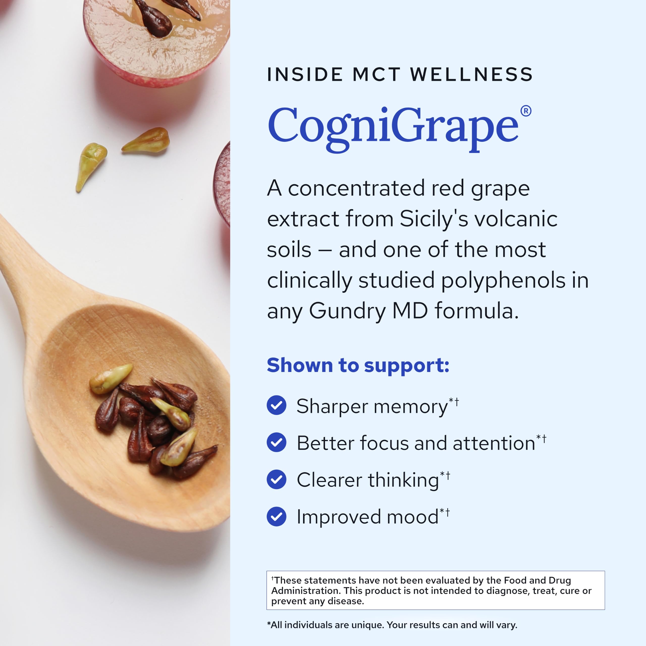 Vaso preparado con Gundry MD MCT Raspberry Medley para energía limpia durante el día