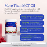 Polvo Raspberry Medley textura fina de Gundry MD que facilita mezcla rápida y absorción