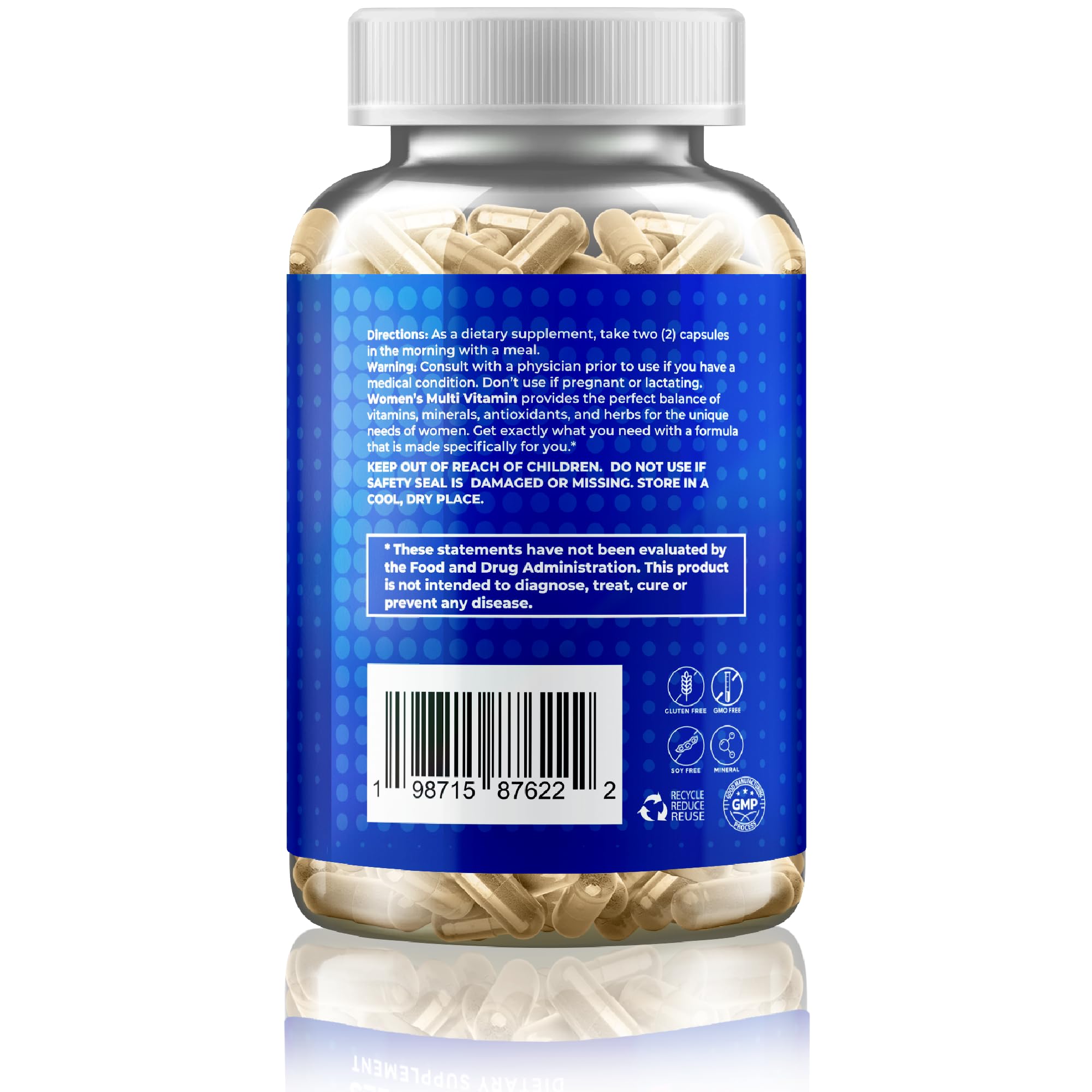 Composición de ingredientes naturales de Gusevit para respaldo antioxidante
