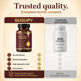 GUSUPY frasco en mochila ideal para suplementación en viajes